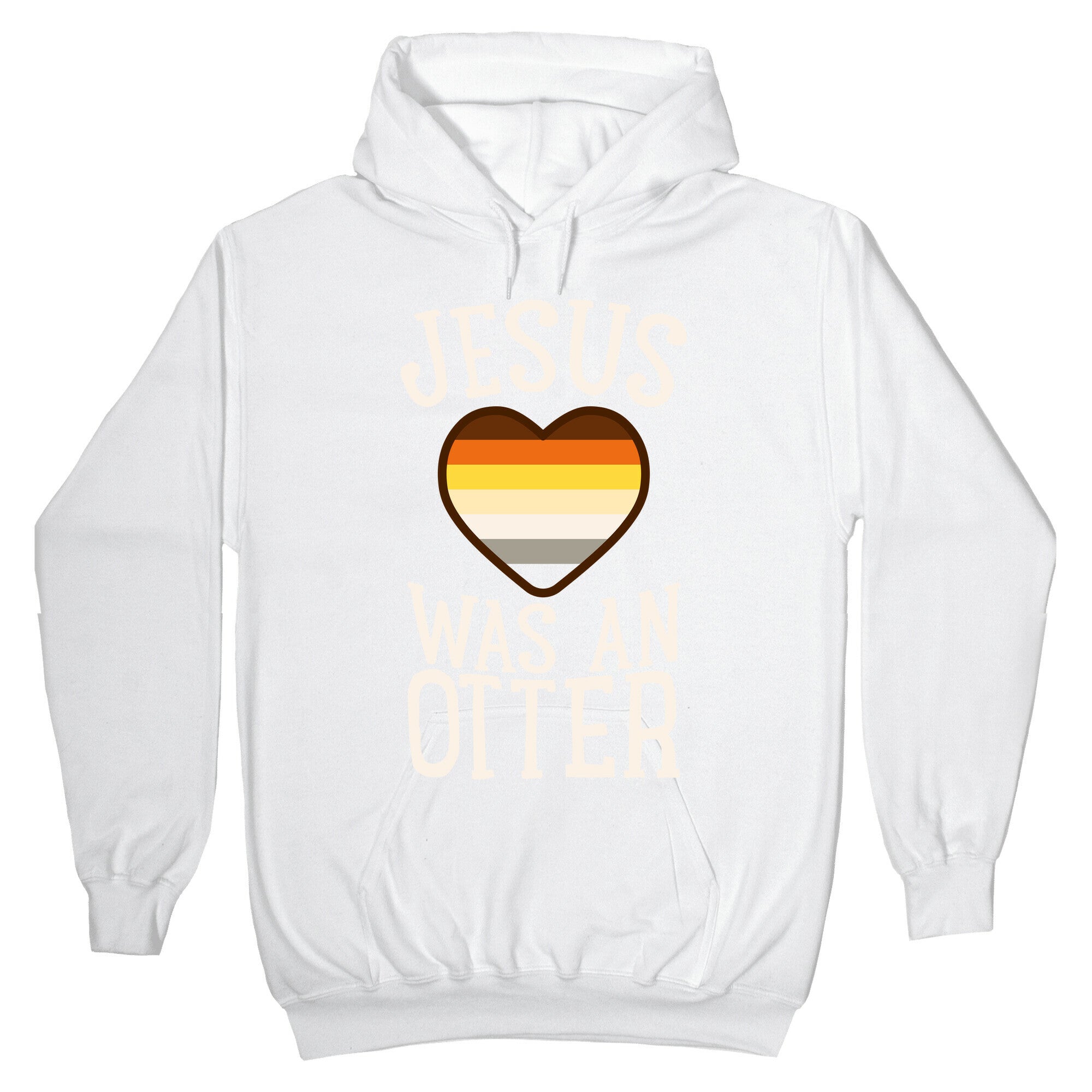 Jesus Was An Otter Hoodie